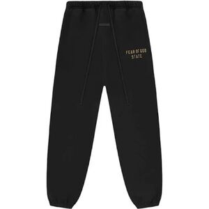 NEW WITH TAGS 

Fear of God Fleece Black Sweatpants